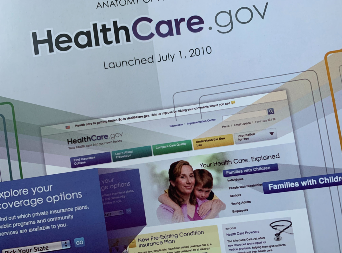 HealthCare.gov homepage in 2010